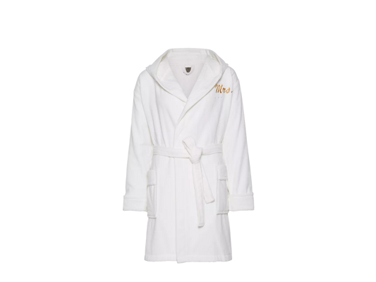 Mrs Bathrobe - White - XL