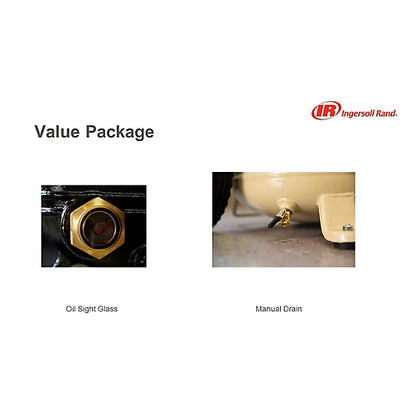 Ingersoll Rand 5 HP 80 gal. 2-Stage Reciprocating Air Compressor, 175 PSI